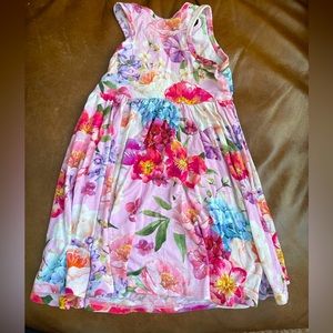 Posh Peanut Dress | Girls Posh Peanut Dress | bamboo twirl dress